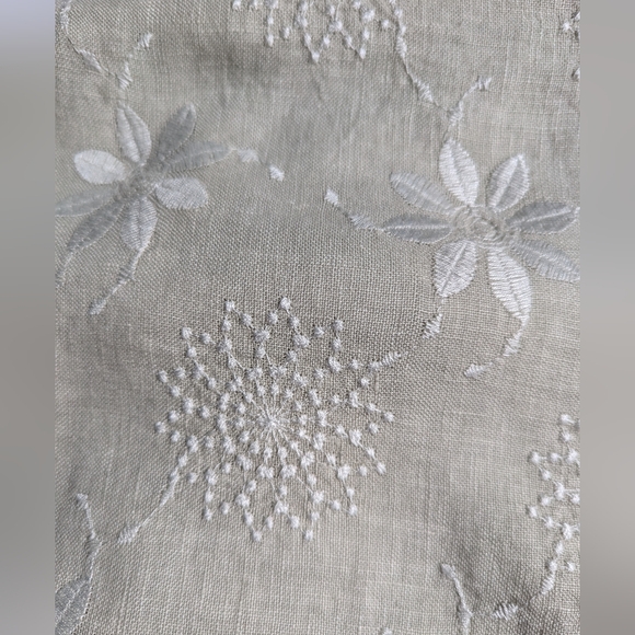 Terzo Millenio 100% Italian Linen Sleeveless Midi Dress Size Small - Picture 3 of 13